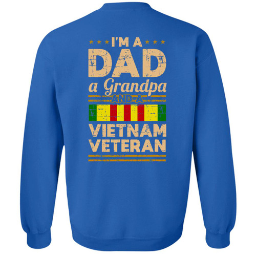 VETS - DESIGN #4 Crewneck Pullover Sweatshirt