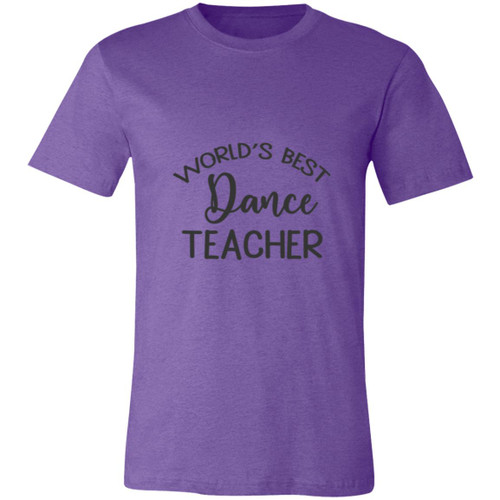 Worlds Best Dance Teacher Short-Sleeve T-Shirt
