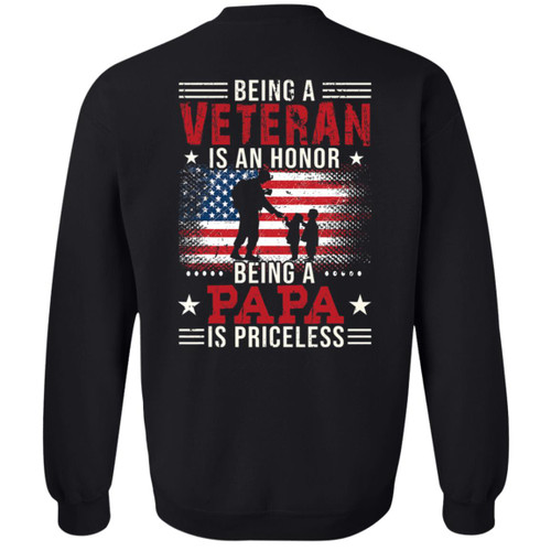 VETS - DESIGN #3 Crewneck Pullover Sweatshirt