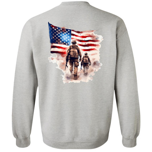 VETS - DESIGN #19 Crewneck Pullover Sweatshirt