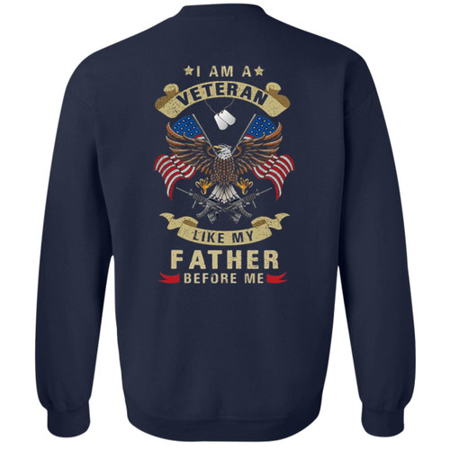 VETS - DESIGN #7 Crewneck Pullover Sweatshirt