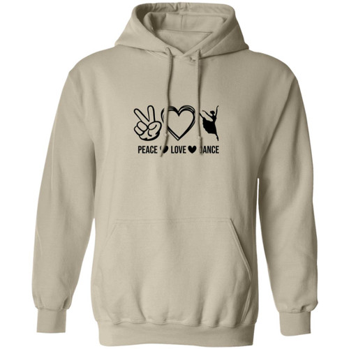 Peace, Love & Dance Pullover Hoodie