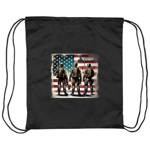 VETS - DESIGN #16 Drawstring Cinch Bag