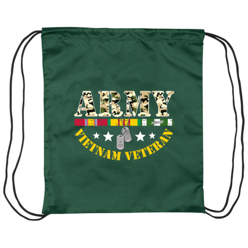 VETS - DESIGN #14 Drawstring Cinch Bag