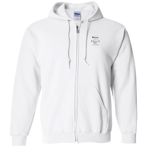 dreaming in 8 counts Zip Up Hooded Sweatshirt