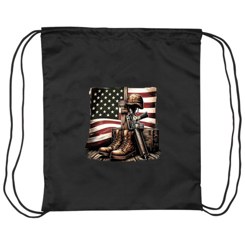 VETS - DESIGN #34 Drawstring Cinch Bag