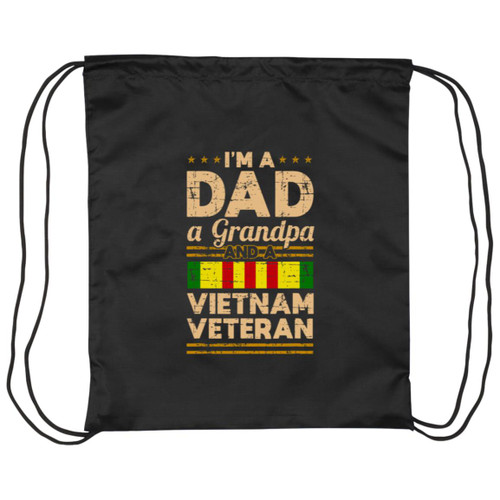 VETS - DESIGN #4 Drawstring Cinch Bag