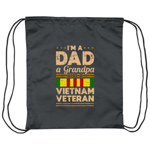 VETS - DESIGN #4 Drawstring Cinch Bag