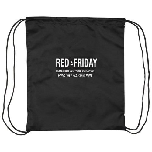 VETS RED FRIDAY #9 Drawstring Cinch Bag