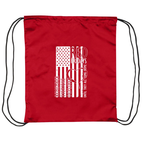 VETS RED FRIDAY #4 Drawstring Cinch Bag