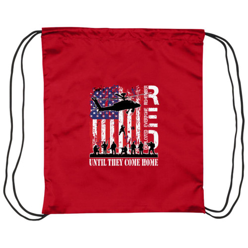 VETS RED FRIDAY #3 Drawstring Cinch Bag