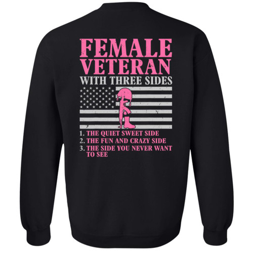 VET WOMEN - DESIGN #43 Crewneck Pullover Sweatshirt