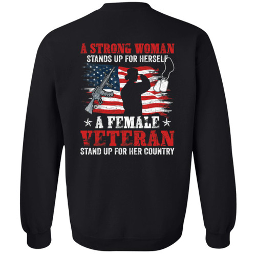 VET WOMEN  - DESIGN #40 Crewneck Pullover Sweatshirt