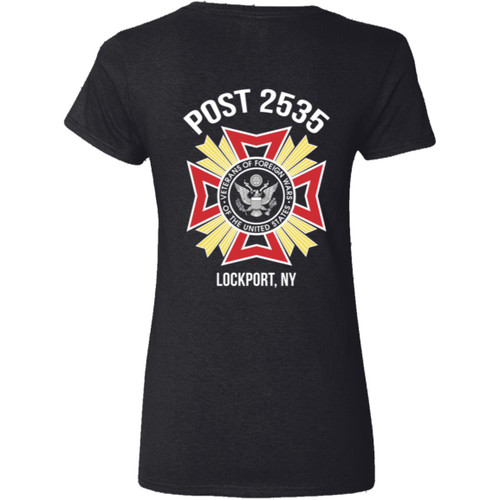 VFW Post 2535 Ladies' V-Neck T-Shirt