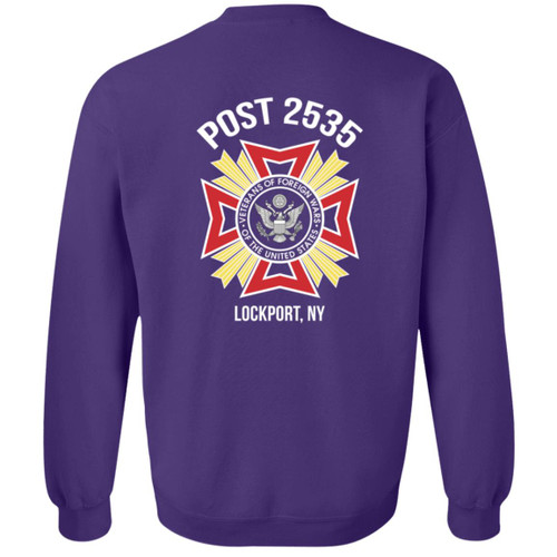 VFW Post 2535 Crewneck Pullover Sweatshirt
