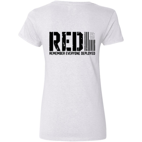 VETS RED FRIDAY #11 Ladies' V-Neck T-Shirt