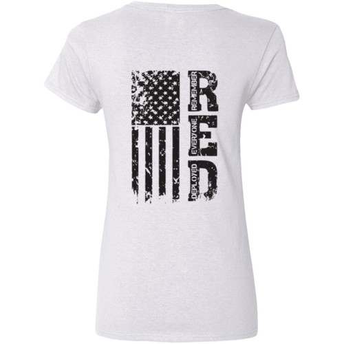 VETS RED FRIDAY #6 Ladies' V-Neck T-Shirt