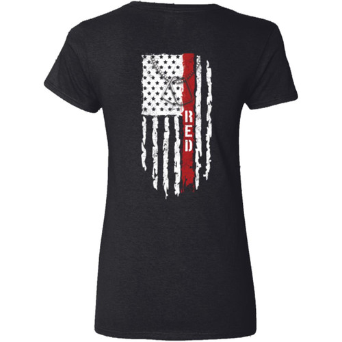 VETS RED FRIDAY # 1 Ladies' V-Neck T-Shirt