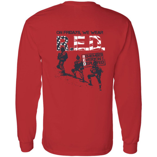 VETS RED FRIDAY #7 Long Sleeve T-Shirt