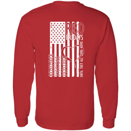 VETS RED FRIDAY #4 Long Sleeve T-Shirt