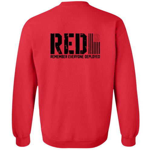 VETS RED FRIDAY #11 Crewneck Pullover Sweatshirt