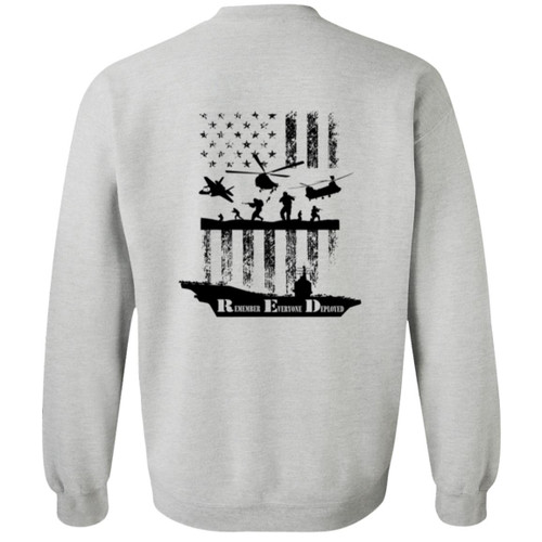 VETS RED FRIDAY #10 Crewneck Pullover Sweatshirt