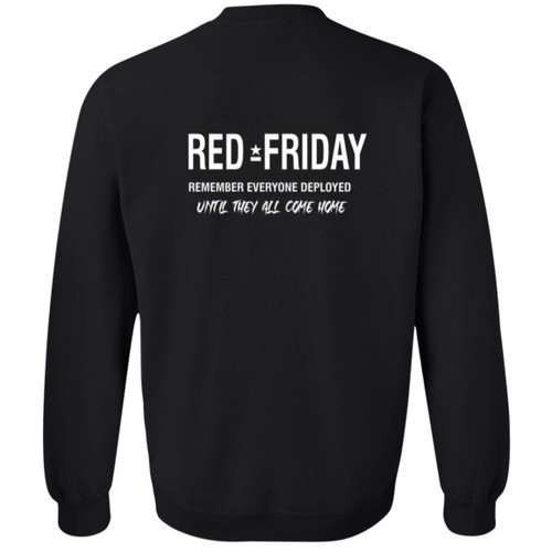 VETS RED FRIDAY #9 Crewneck Pullover Sweatshirt