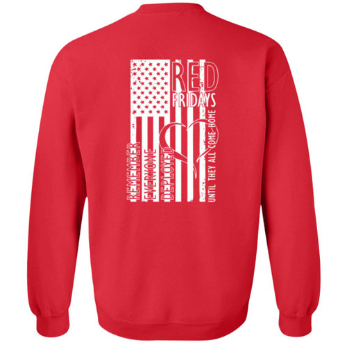 VETS RED FRIDAY #4 Crewneck Pullover Sweatshirt