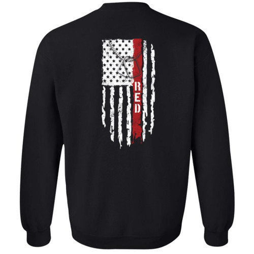 VETS RED FRIDAY # 1 Crewneck Pullover Sweatshirt