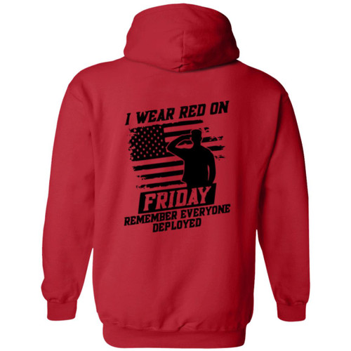 VETS RED FRIDAY #12 Pullover Hoodie