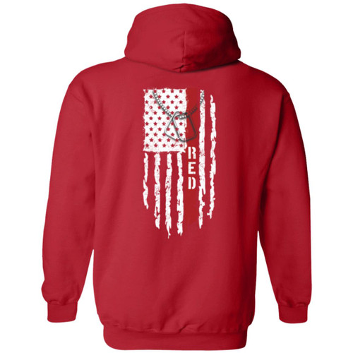 VETS RED FRIDAY # 1 Pullover Hoodie