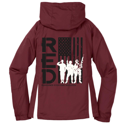 VETS RED FRIDAY #8 Fleece Lined Jacket