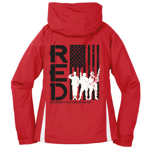 VETS RED FRIDAY #8 Fleece Lined Jacket