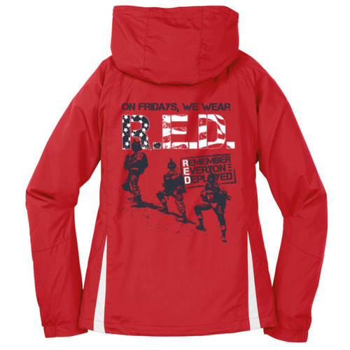 VETS RED FRIDAY #7 Fleece Lined Jacket