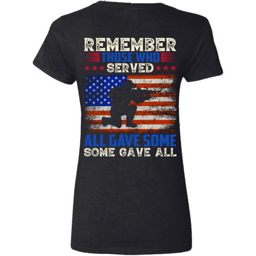 VETS - DESIGN #26 Ladies' V-Neck T-Shirt