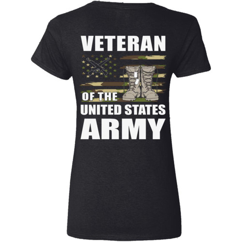 VETS - DESIGN #22 Ladies' V-Neck T-Shirt