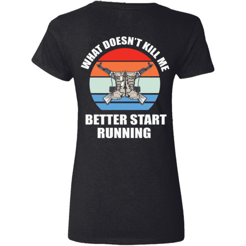 VETS - DESIGN #21 Ladies' V-Neck T-Shirt