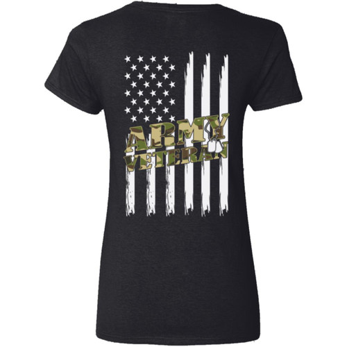 VETS - DESIGN #20 Ladies' V-Neck T-Shirt