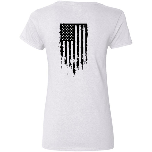 VETS - DESIGN #18 Ladies' V-Neck T-Shirt