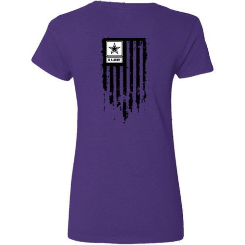 VETS - DESIGN #17 Ladies' V-Neck T-Shirt