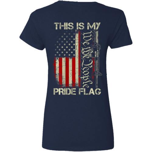 VETS - DESIGN #13 Ladies' V-Neck T-Shirt