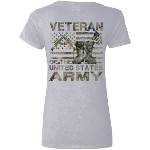 VETS - DESIGN #6 Ladies' V-Neck T-Shirt