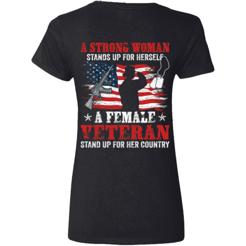 VET WOMEN  - DESIGN #40 Ladies' V-Neck T-Shirt