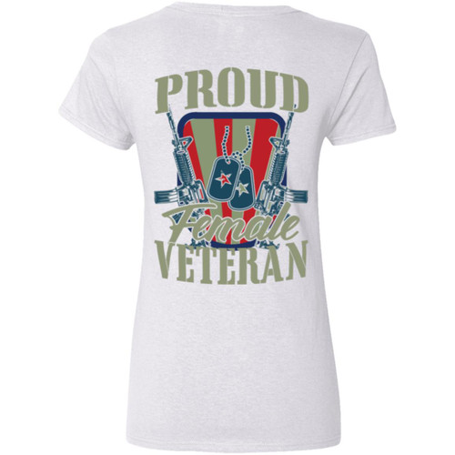 VET WOMEN - DESIGN #41 Ladies' V-Neck T-Shirt