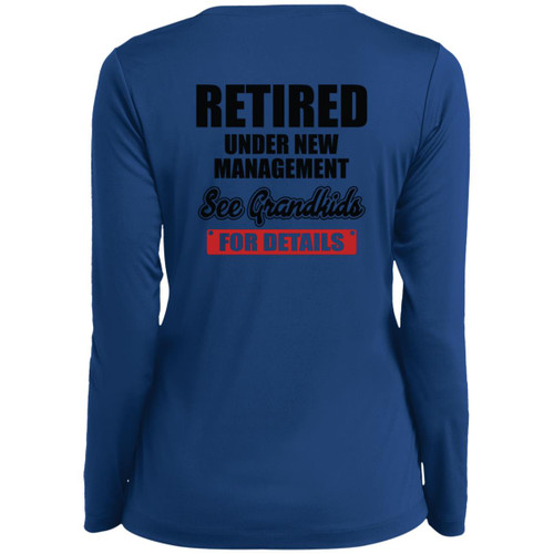 VETS - DESIGN #37 Ladies Long Sleeve V-Neck