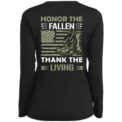 VETS - DESIGN #31 Ladies Long Sleeve V-Neck