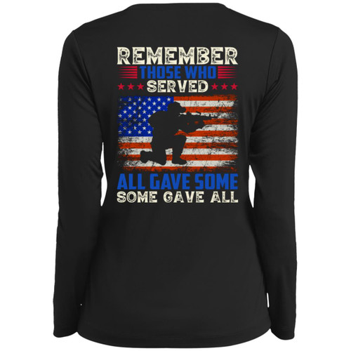 VETS - DESIGN #26 Ladies Long Sleeve V-Neck