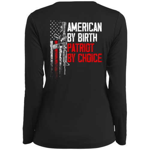 VETS - DESIGN #1 Ladies Long Sleeve V-Neck