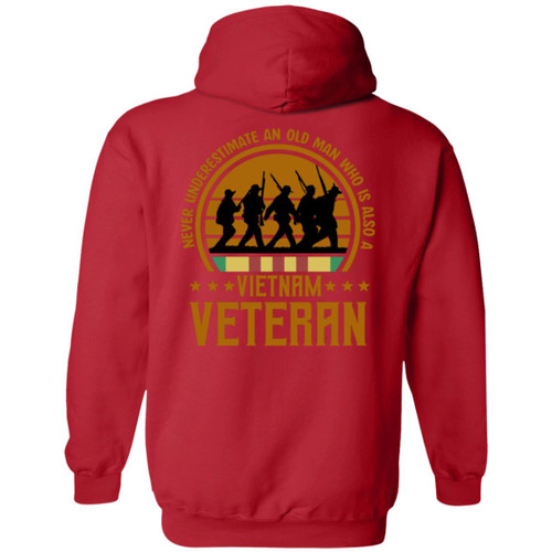 VETS - DESIGN #24 Zip Up Hooded Sweatshirt