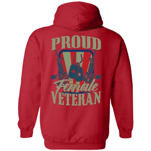 VET WOMEN - DESIGN #41 Zip Up Hooded Sweatshirt